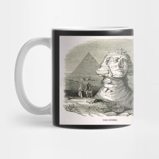 Great Sphinx of Giza & Pyramid Egypt Mug